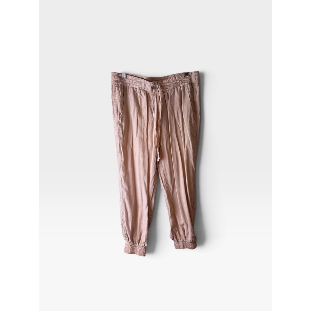 Cloth & Stone Womens Blush Pink Tencel Lyocell Jogger Pants C3662-654-303 Size M